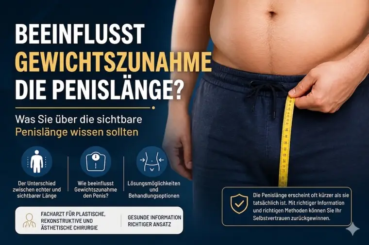 Beeinflusst Gewichtszunahme die Penisgröße?