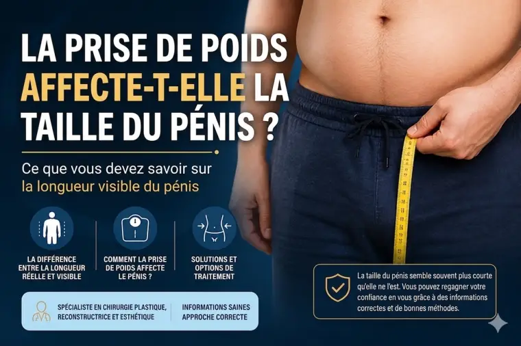 La prise de poids affecte-t-elle la taille du pénis ?